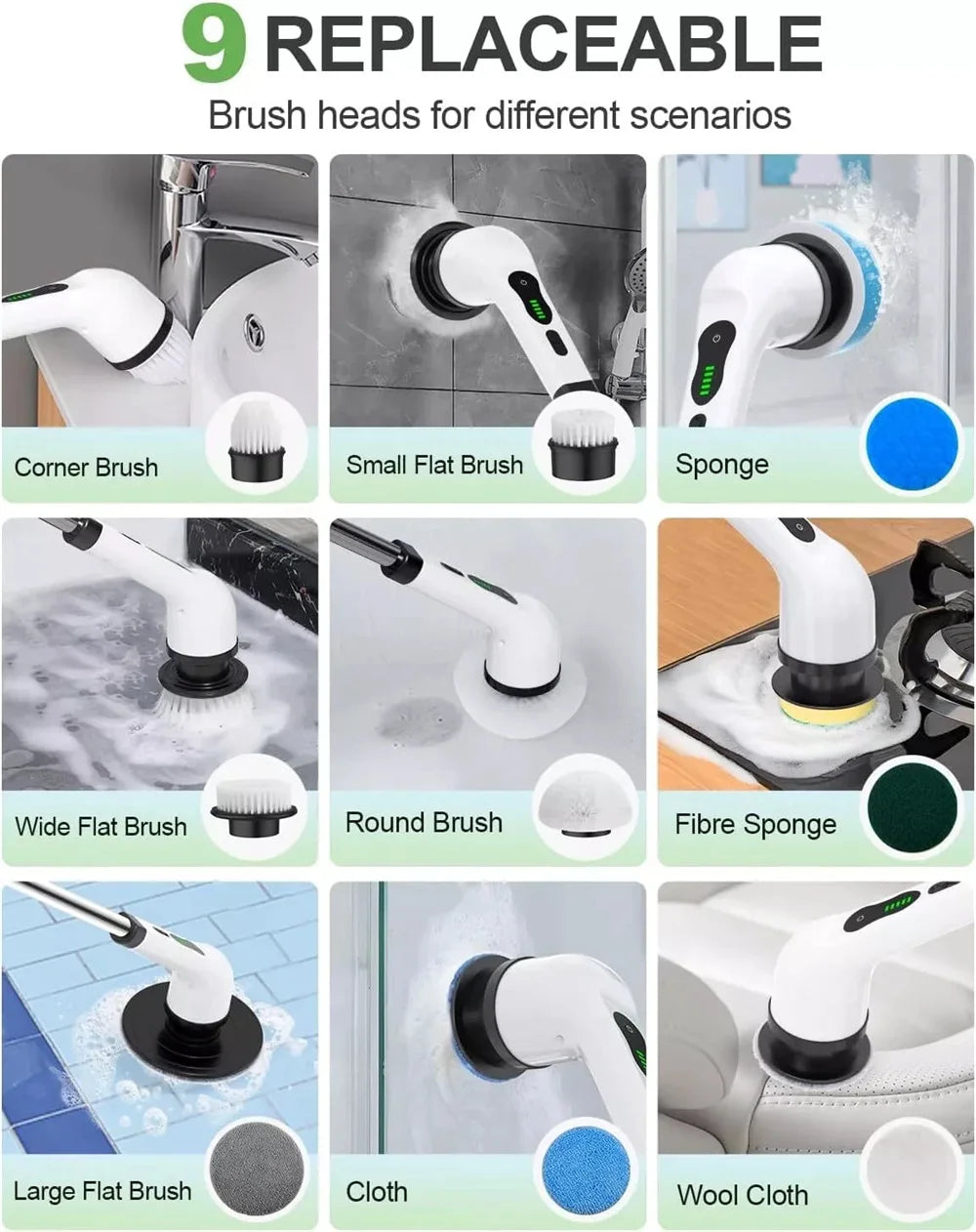 ProScrub 9-in-1